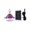 Mini rechargeable solar flying saucer lamp details Picture
